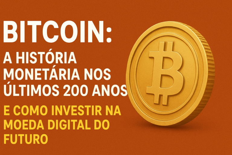 Bitcoin - A História Monetária dos Últimos 200 Anos e Como Investir na Moeda Digital do Futuro